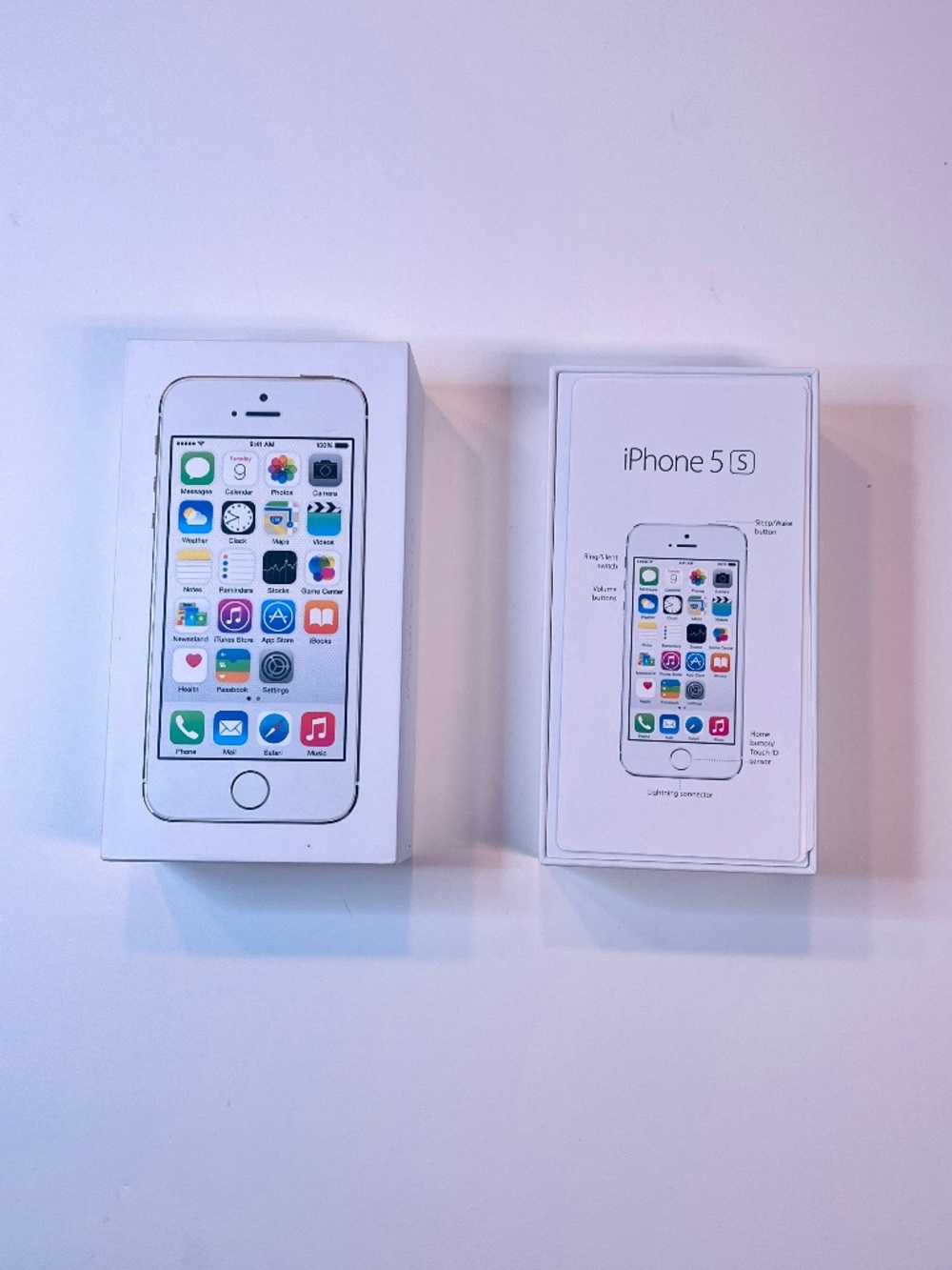 Apple Iphone 5S Gold Tone A1533 box only